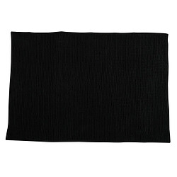 MSV Tapis de bain Microfibre CHENILLE 40x60cm Noir