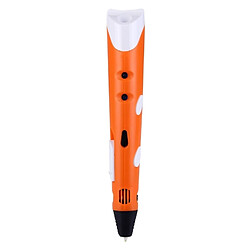 Wewoo Orange Stylo d'impression 3D portable, prise EU