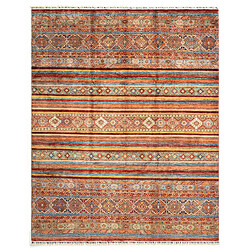 Vidal Tapis de laine 303x245 rouge Torkman