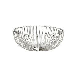 Aubry Gaspard Coupe de fruits design Wire Wire argenté.