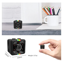 Chrono Caméra Espion Caméra sans Fil, HD 1080P Portable Petite Nanny Cam avec Caméra de Détection de Mouvement pour la Sécurité Intérieure Extérieure, Bleu