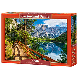 Avis Braies Lake, Italy, Puzzle 1000 Teile - Castorland