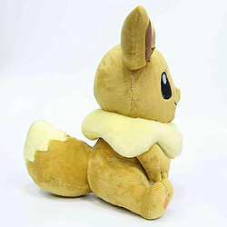 Universal Eevee en peluche douce jouet personnage en peluche animale en peluche assise assise 12 (kaki)