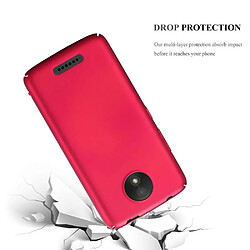 Avis Cadorabo Coque Motorola MOTO C Etui en Rouge