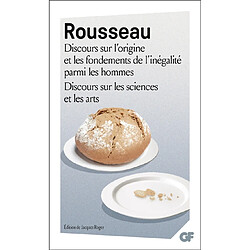 Discours sur l'origine et les fondements de l'inégalité parmi les hommes. Discours sur les sciences et les arts - Occasion