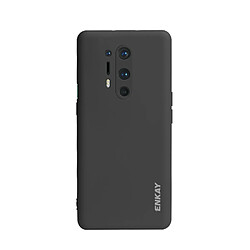 Coque en silicone liquide antichoc noir pour votre OnePlus 8 Pro