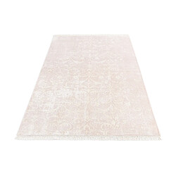 Avis Vidal Tapis de laine 183x122 rose Darya