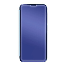 Avizar Étui Clear View pour Samsung Galaxy S23 avec Clapet Miroir Support Vidéo Bleu