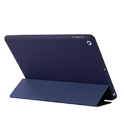 Avis Wewoo Housse Étui Coque Etui en cuir avec rabat horizontal à trois rabattements GEBEI pour iPad 10,2 pouces bleu royal