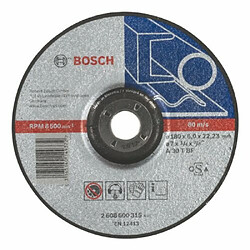 Bosch 2608600315 Meule, Grey, 180 mm 6,0 mm