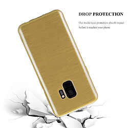 Acheter Cadorabo Coque Samsung Galaxy S9 Etui en Or