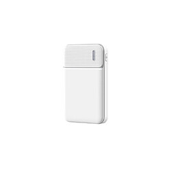 Muvit Powerbank 5000mAh Compact et Puissant Lithium-ion polymère Blanc