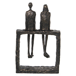 Avis Figurine Décorative Alexandra House Living Doré Plastique Couple 12 x 18 x 28 cm