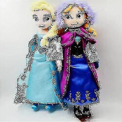 Universal Princesse congelée Anna Elsa reine des neiges poupée jouet enfant cadeau de noël fourré en peluche 50cm 2pcs