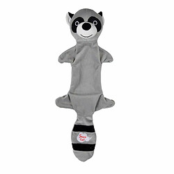 Paris Prix Peluche pour Chien Raton Laveur 45cm Gris