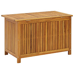 Avis vidaXL Boîte de rangement de jardin 90x50x58 cm bois d'acacia massif