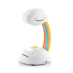 Totalcadeau Veilleuse pour enfant nuage avec projection arc-en-ciel lampe