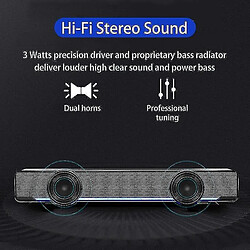 Universal YYH-Bluetooth Home Speintes Home Theatre System Subwoofer | En haut-parleurs informatiques (noir)