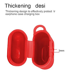 Avis Wewoo Coque Protection Sac 6 en 1 pour écouteurs + étui pour + boucle silicone pour + + anti-gouttes + pour casque anti-perte pour corde sans fil pour Apple Airpods (rouge)