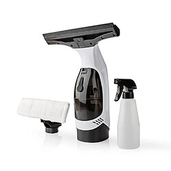 Acheter NEDIS Nettoyeur à Vitre Rechargeable 20W 3 en 1: Pulvérise, Aspire, Nettoie avec Bonnette Microfibre lavable