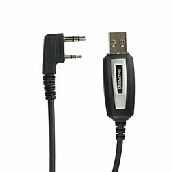 Accessoire De Câble De Programmation Usb Baofeng Pour Uv-5R/5Ra/5R Plus/5Re, Uv3R Plus, Bf-888S Avec Cd De Pilote