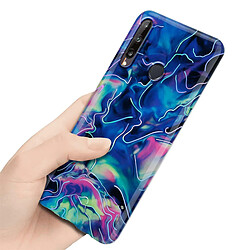 Cadorabo Coque Huawei P40 LITE E Etui en Bleu pas cher