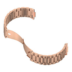 Avizar Bracelet pour Huawei Watch Fit 2 Maille Acier Inoxydable rose gold