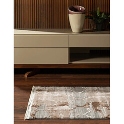 Hadorn Tapis 120x62 brun Davos Mesh