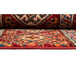 Avis Vidal Tapis de laine 244x172 rouge Torkman