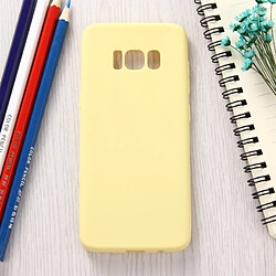 Wewoo Coque jaune pour Samsung Galaxy S8 + / G9550 Belle Candy Couleurs Soft TPU Housse de protection