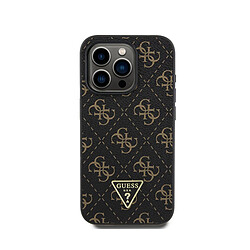 Guess Maroquinerie Guess Coque iPhone 16 Pro Max - 4G Triangle Noir