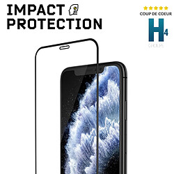 RhinoShield Protection écran 3D Impact compatible avec [iPhone 12/12 Pro] 3X plus de protection contre les chocs - Bords incurvés 3D pour une couverture complète - Résistance aux rayures