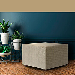 Avis Housse de pouf Eysa JAZ Beige 100 x 65 x 100 cm