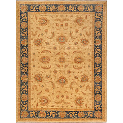 Vidal Tapis de laine 233x173 beige Ziegler