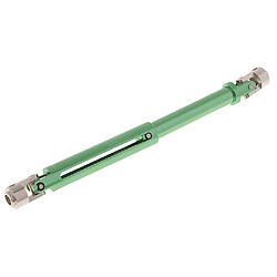 Arbre de transmission de 100-150mm en métal pour chenilles rc scx-10 d90 hsp 94180 vert