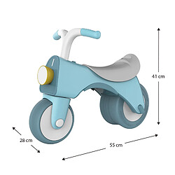 Acheter Vélo d'Équilibre Sans Pédales pour Enfants Robincool Balance Bike 55x28x41 cm Bleu avec Son et Lumière à partir de 1 An