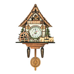 antiquité coucou horloge murale horloge en bois vintage décor à la maison excellent cadeau e