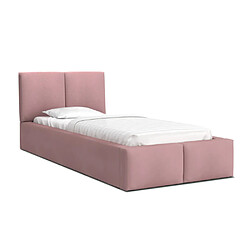 Avis Kids Literie Lit coffre Tesia 90x200 - Sommier inclus Rose misty