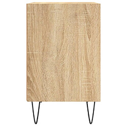 Acheter vidaXL Table de chevet chêne sonoma 40x30x50 cm bois d'ingénierie