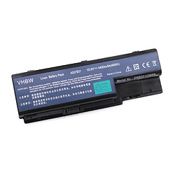 vhbw Batterie 4400mAh (10.8V) pour notebook Acer remplace BT.00804.024 BT.00805.011 BT.00807.014 BTP-AS5520G ICK70 ICL50 ICW50 ICY70 JDW50 MS2221 ZD1