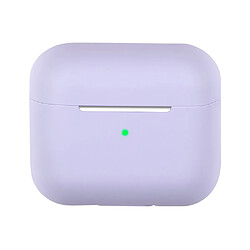 Coque en silicone lavande pour votre AirPods 3