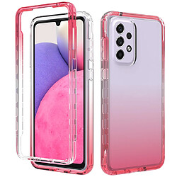 Coque en TPU antichoc, dégradé de couleur Gradient rouge pour votre Samsung Galaxy A33 5G