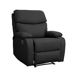 Habitat Et Jardin Fauteuil inclinable Giselle - Noir