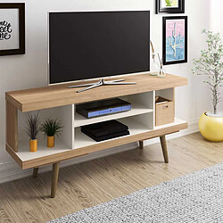 Dansmamaison Meuble TV Bois/Crème - KADO