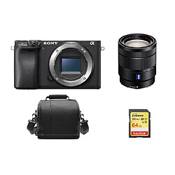 SONY A6400 Body Black + SONY SEL 16-70MM F4 ZA OSS + 64GB SD card + camera Bag