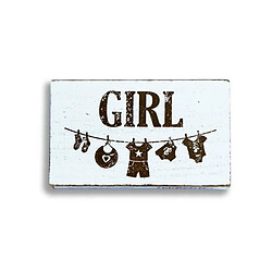 Avis Artemio Tampon bois naissance fille - Girl