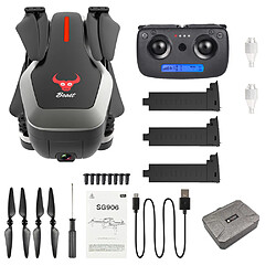 SG906 GPS 5G WIFI FPV 4K Caméra brushless selfie Pliable Drone Quadcopter + Sac Noir