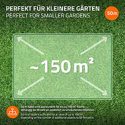 Acheter Ecd Germany Câble périphérique connecteur de câble pour robot fil de délimitation vert 50 m