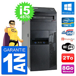 PC Tour Lenovo ThinkCentre M93p Intel i5-4570 RAM 8Go Disque 2To Windows 10 Wifi - Occasion