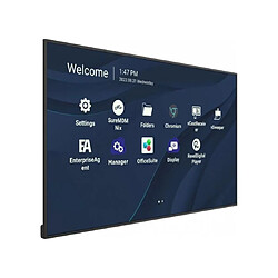 Viewsonic CDE5530 panneau d'affichage Mur Noir